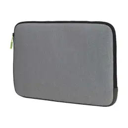DICOTA Skin FLOW - Housse d'ordinateur portable - 13" - 14.1" - gris, vert (D31744)_5